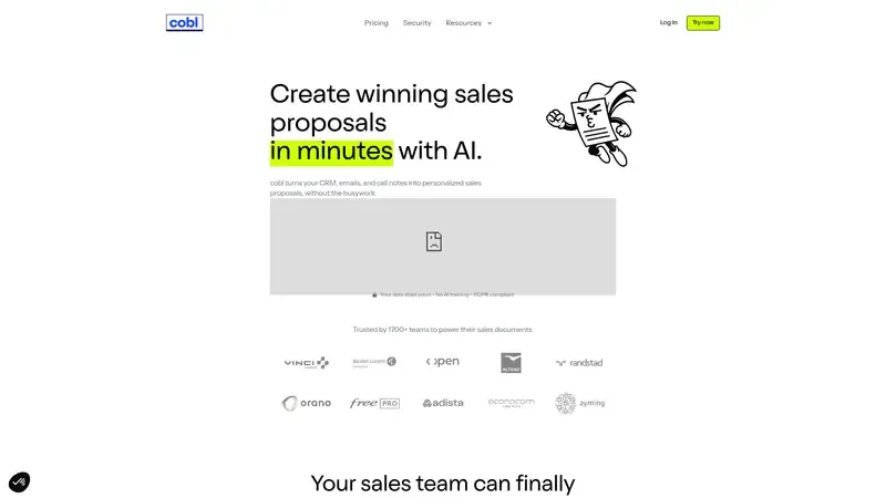 Demo de Cobl AI Vista previa de Cobl AI