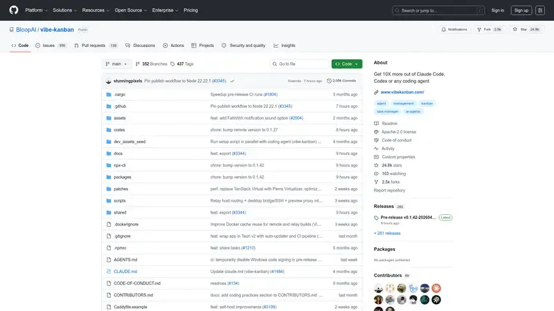 Vibe Kanban (BloopAI)