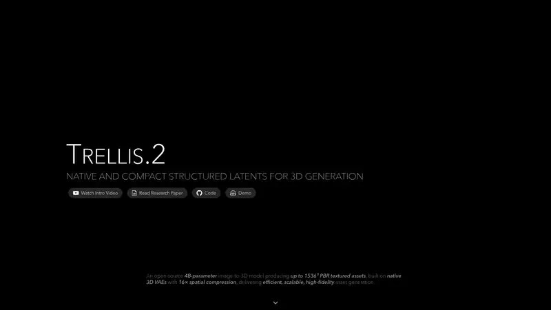 Demo de Microsoft TRELLIS.2 Vista previa de Microsoft TRELLIS.2
