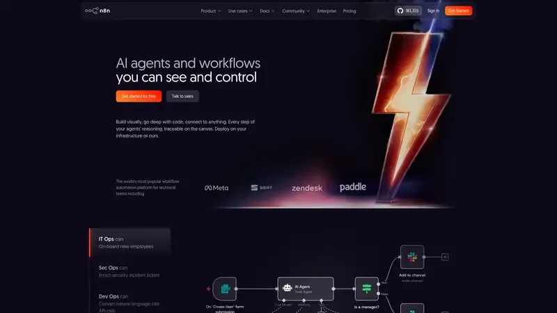 n8n.io Automation Tool