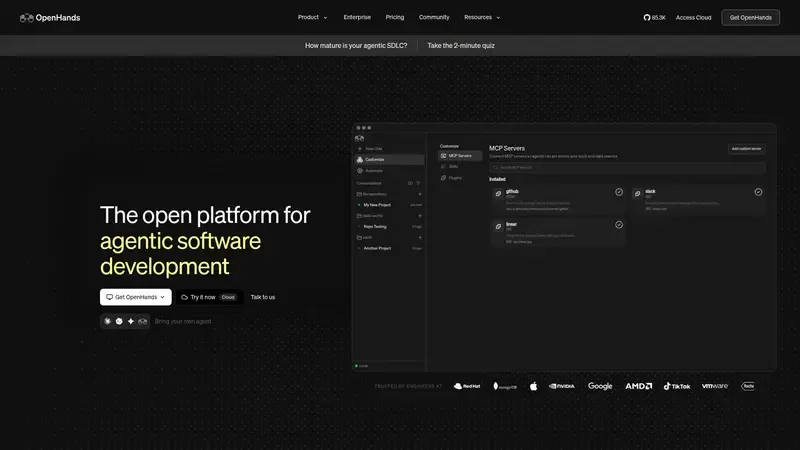 Demo de OpenHands Vista previa de OpenHands