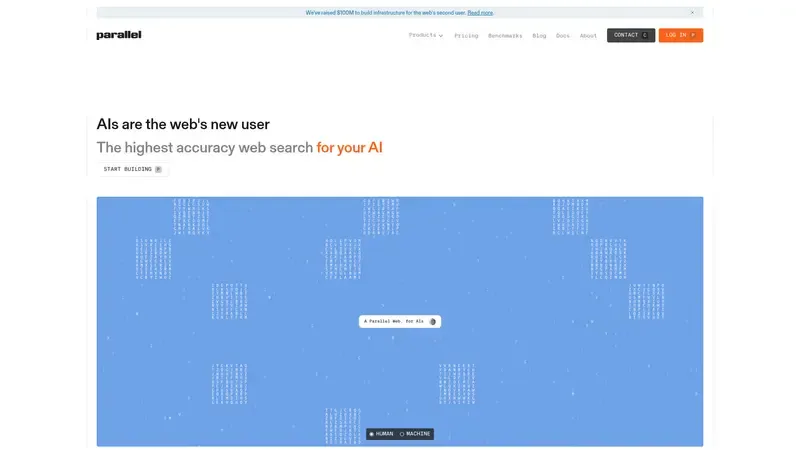 Demo de Parallel AI Vista previa de Parallel AI
