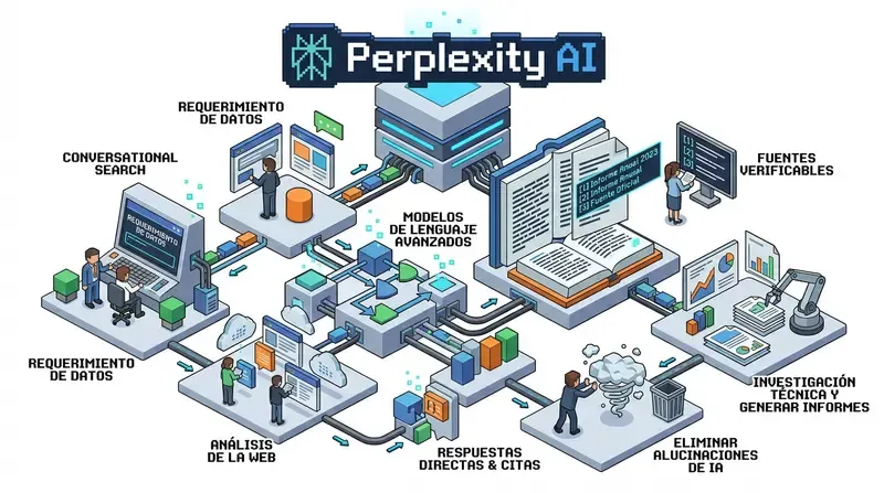 Demo de Perplexity AI Vista previa de Perplexity AI