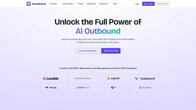 Vista previa de las funcionalidades de Smartlead